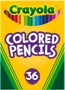 Crayola Colored Pencils (36Ct), Kids Pencil Set, Back to School Essentials, Must Have Classroom Supplies for Kids, Pre-Sharpened Coloring Book Pencils, 3+