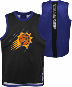 NBA Kids Youth 4-20 Primary Logo Alley-Oop Shooter Performance Jersey Tank