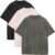 3 Pcs: Black+Beige+Army Green