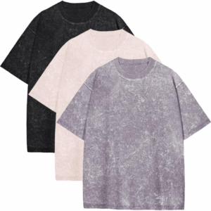 Oversized Tshirts for Men Short Sleeve Vintage Washed Basic Loose Tees