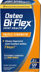 Osteo Bi-Flex Triple Strength Glucosamine Chondroitin Supplement, Improve Joint Function, Strength, Flexibility, Mobility 120 Coated Tablets
